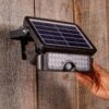 Motion-Sensing Solar LED Floodlight -Garden Tool Store 99W7344 motion sensing solar led floodlight i 2760