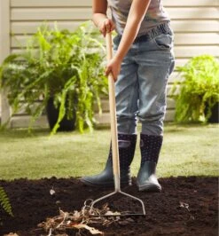 Children’s Flathead Rake 8 Children’s Flathead Rake -Garden Tool Store AA622 u 0961