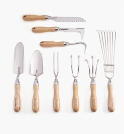 Set Of 9 Lee Valley Garden Tools