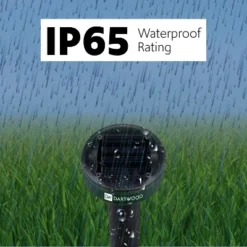 Dartwood Outdoor Solar Ultrasonic Pest And Mole Repellent - Remove Groundhogs Rats Mice Snakes And More From Your Gardens, Lawns,and Yards (4-8 Packs) -Garden Tool Store GUEST 20bea68e 063f 4880 85b5 c47581e9f5e9