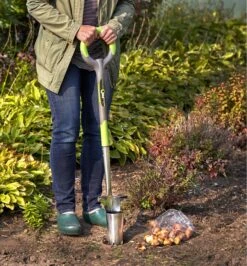 Radius Ergonomic Stainless-Steel Planter 5 Radius Ergonomic Stainless-Steel Planter -Garden Tool Store PG116 radius ergonomic stainless steel planter u 3548