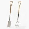 Digging Spade & Fork 1 Digging Spade & Fork -Garden Tool Store PG162 stainless steel wood handled digging spade and fork f 0009